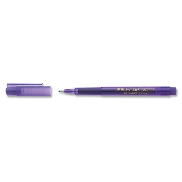 Faber Castell Broadpen İnce Uçlu Kalem MorFaber Castell Broadpen İnce Uçlu Kalem Mor - Kırtasiyem.netKeçeli Kalemler