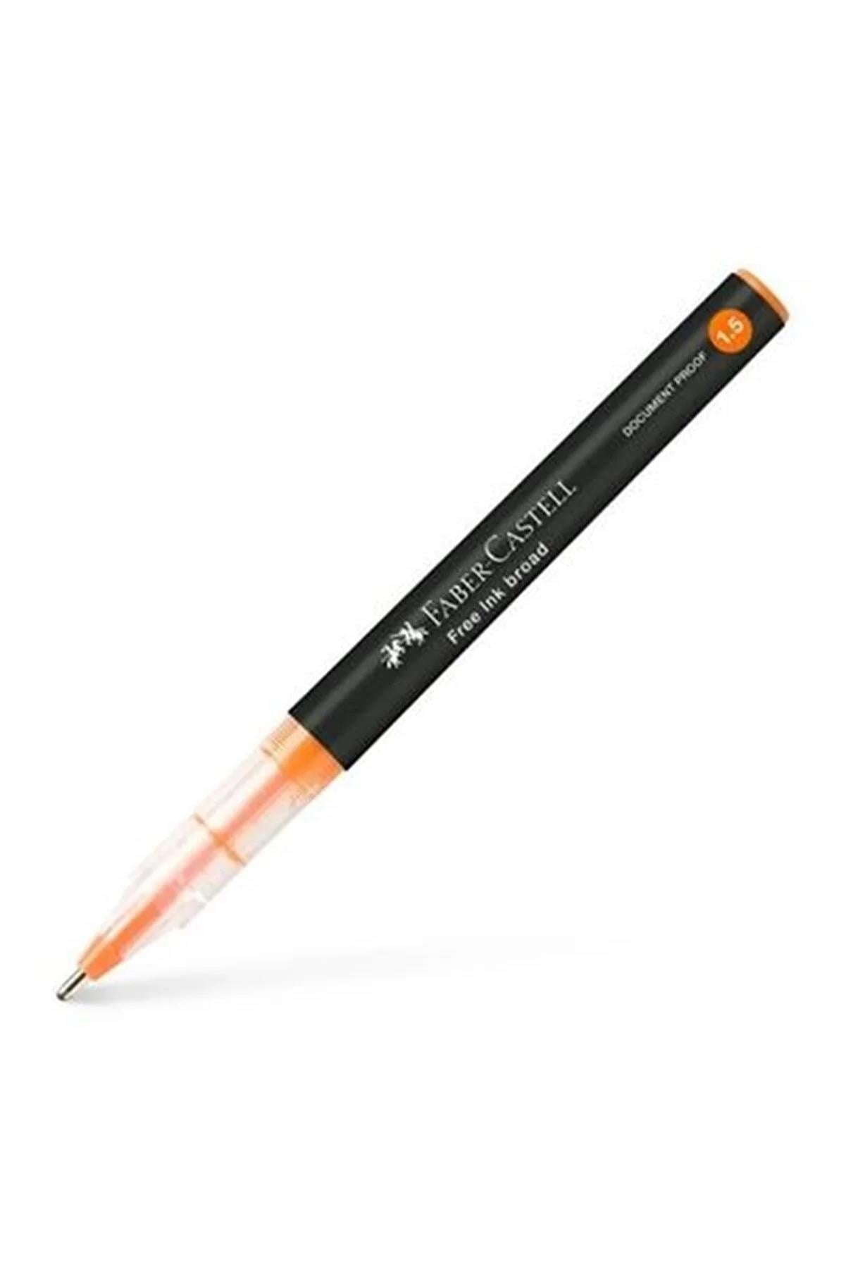 Faber Castell Broadpen İnce Uçlu Kalem K.TuruncuFaber Castell Broadpen İnce Uçlu Kalem K.Turuncu - Kırtasiyem.netKeçeli Kalemler