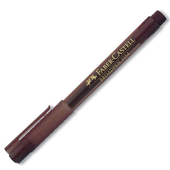 Faber Castell Broadpen İnce Uçlu Kalem KahverengiFaber Castell Broadpen İnce Uçlu Kalem Kahverengi - Kırtasiyem.netKeçeli Kalemler
