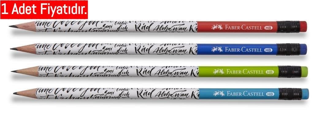 Faber Castell Caligraphy Silgili Kurşun Kalem (1 Adet)Faber Castell Caligraphy Kurşun Kalem Yeni - Kirtasiyem.netKurşun Kalemler