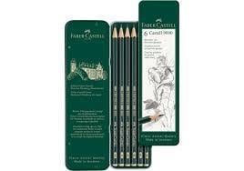 Faber Castell Dereceli Kalem 9000 Serisi 6 Lı Metal Kutu (Hb,B,2B,4B,6B,8B)Faber Castell Dereceli Kalem 9000 Serisi 6 Lı Metal Kutu (Hb,B,2B,4B,6B,8B) - Kirtasiyem.netDereceli Kalemler
