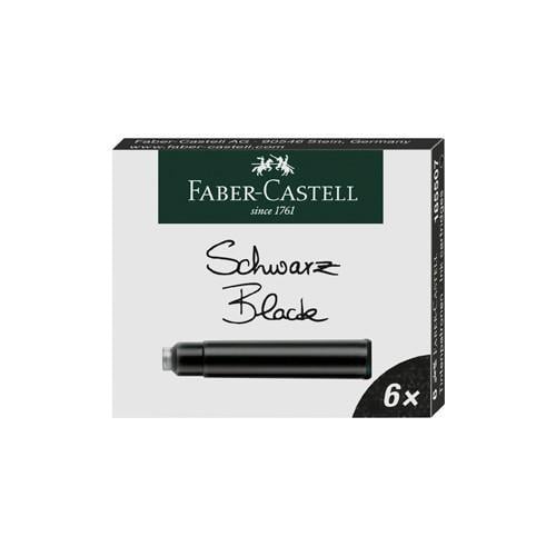 Faber Castell Dk Kartuş, Siyah 6 Lı YeniFaber Castell Dk Kartuş, Siyah 6 Lı Yeni - Kirtasiyem NetKartuş