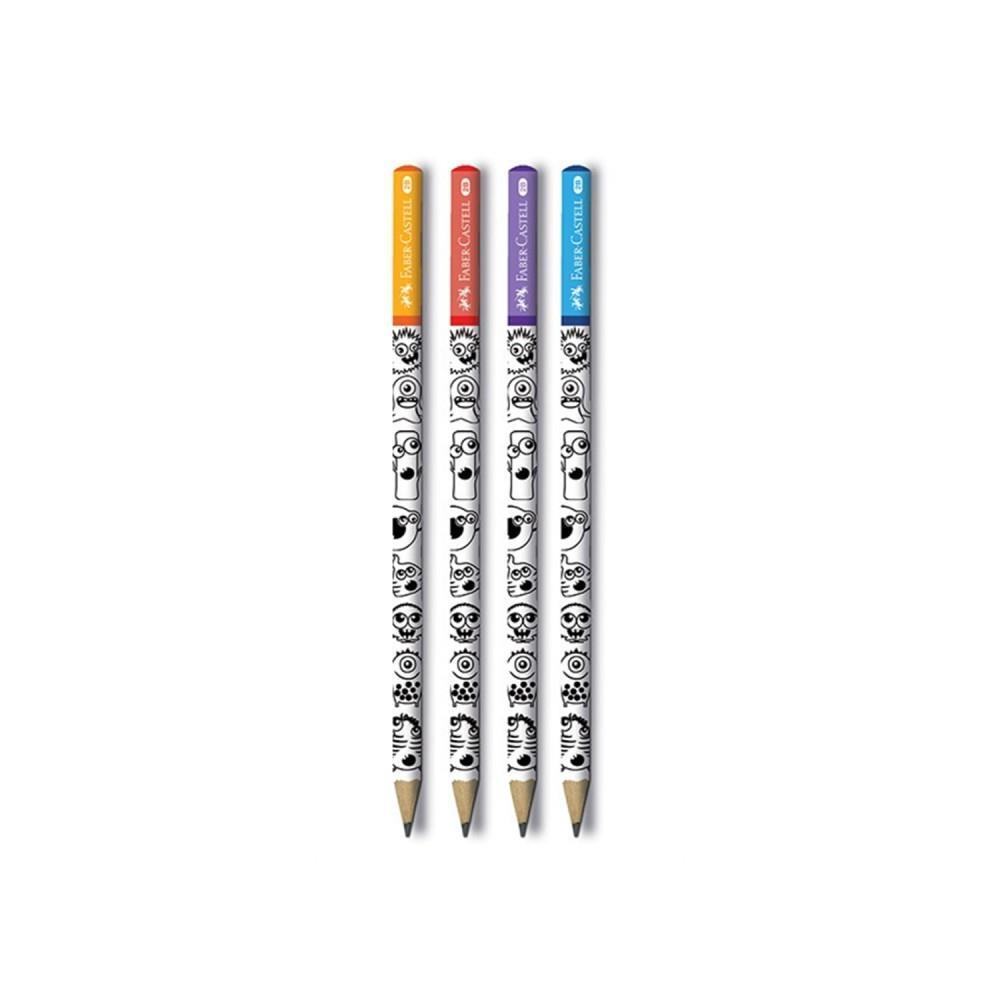 Faber Castell Doodle Desenli Kurşun Kalem 2BFaber Castell Doodle Desenli Kurşun Kalem 2B - Kirtasiyem.netKurşun Kalemler