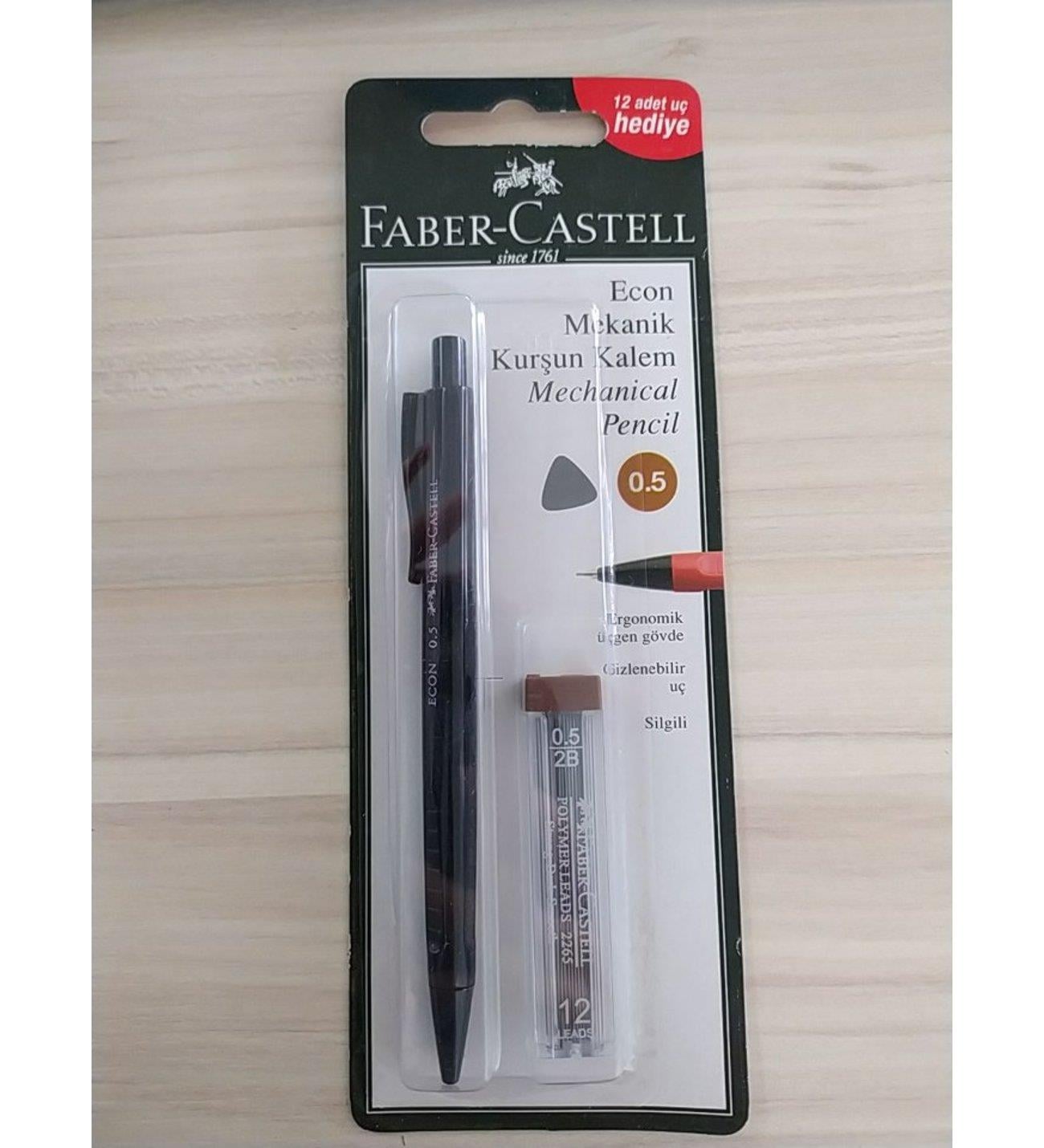 Faber Castell Econ 1350 Versatil Kalem+Min 0.5 Mm Faber Castell Econ 1350 Versatil Kalem+Min 0.5 Mm  - Kirtasiyem.netVersatil ( Uçlu ) Kalem Setleri