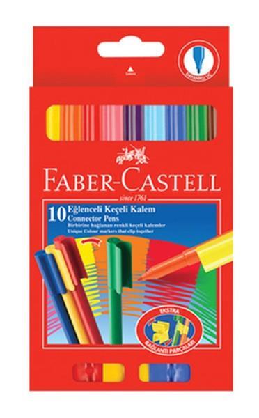 Faber Castell Eğlenceli Keçeli Boya Kalemi 10 LuFaber Castell Eğlenceli Keçeli Boya Kalemi 10 Lu - Kırtasiyem.netKeçeli Kalemler