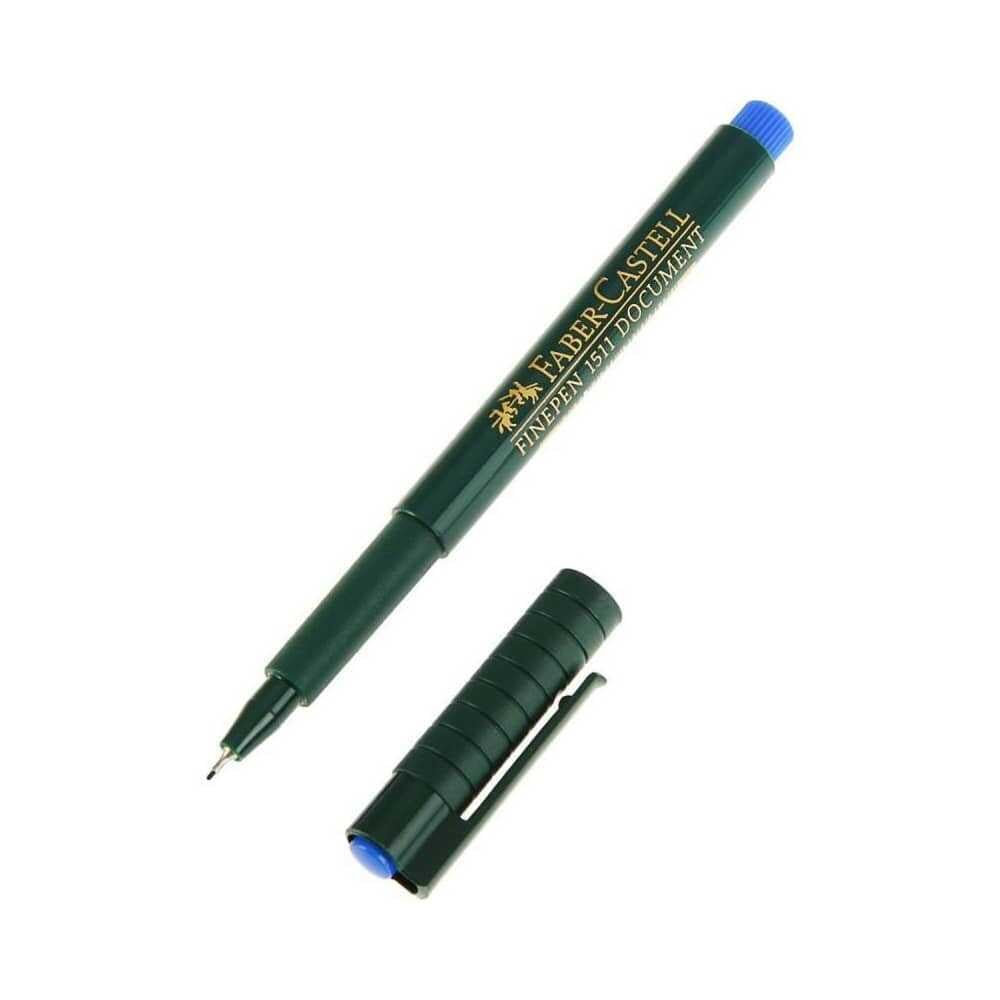 Faber Castell Finepen 1511 MaviFaber Castell Finepen 1511 Mavi - Kirtasiyem.netDövme Kalemleri