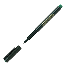 Faber Castell Finepen 1511 YeşilKeçeli Kalemler