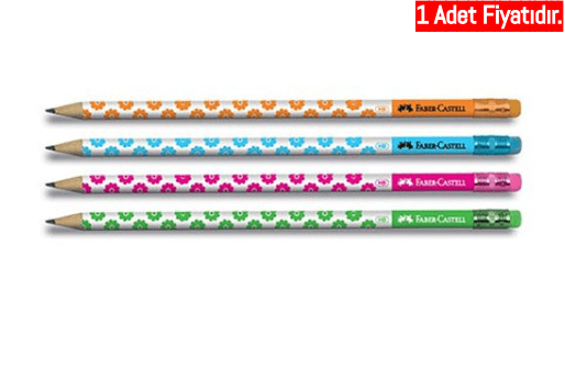 Faber Castell Flowers Kurşun Kalem 2B *72 (FSC) (1 Adet)Faber Castell Flowers Kurşun Kalem 2B *72 (FSC) - Kirtasiyem.netKurşun Kalemler
