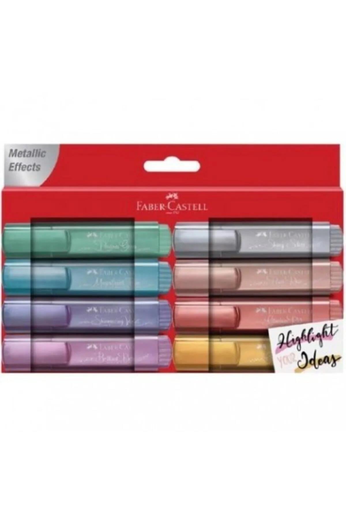 Faber-Castell Fosforlu K 46 Metalik R, 8X KartonFaber-Castell Fosforlu K 46 Metalik R, 8X Karton - Kirtasiyem.netFosforlu Kalemler