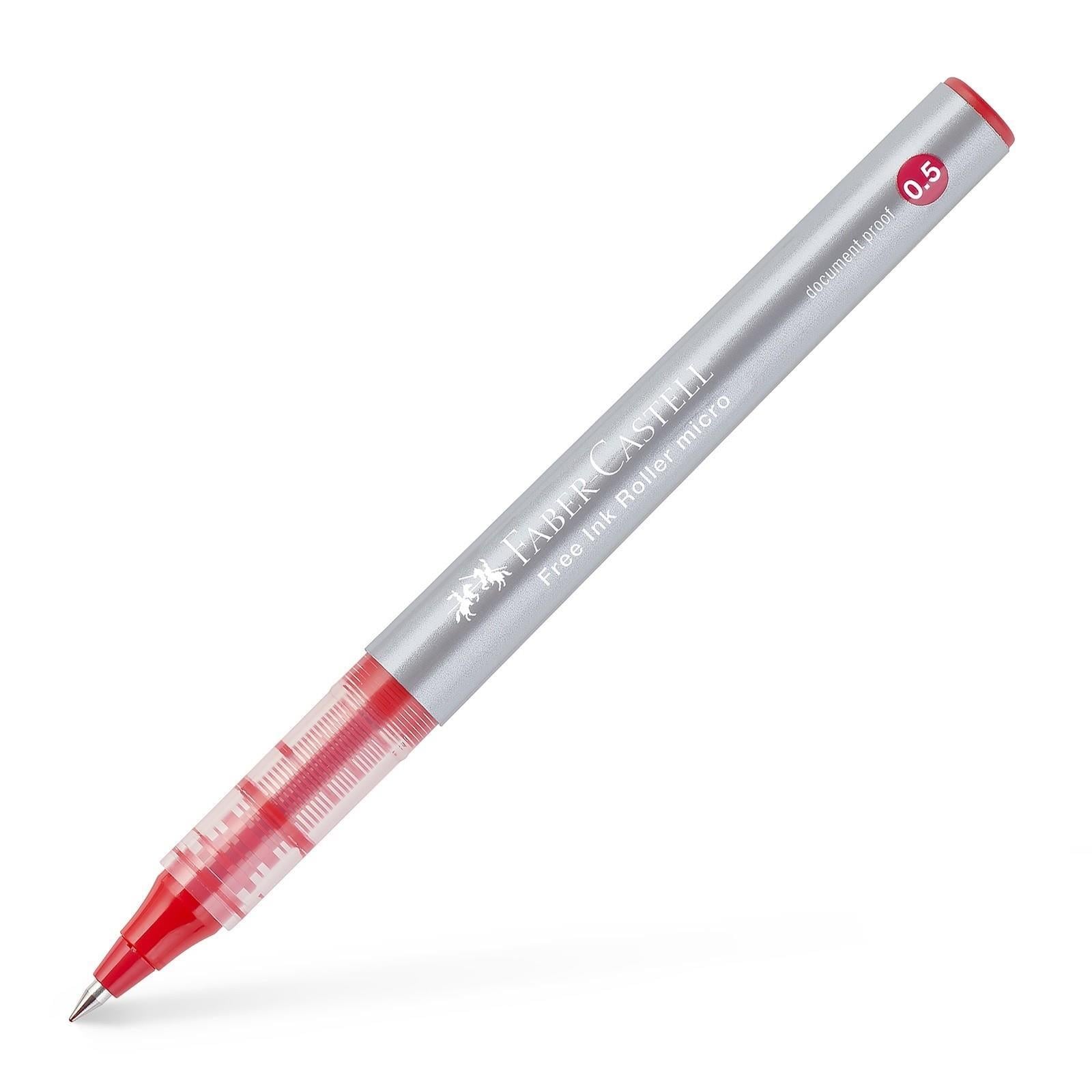 Faber-Castell Free Ink Roller 0.5 mm ve 0.7 mm Karışık Stand ÜrünüFaber-Castell Free Ink Roller 0.7 mm Kırmızı - Kirtasiyem.netRoller(Pilot)Kalem