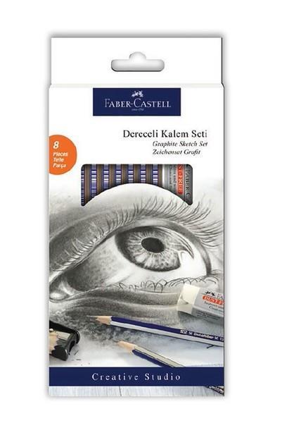 Faber Castell Goldfaber Dereceli Kalem Çizim Seti Faber Castell Goldfaber Dereceli Kalem Çizim Seti  - Kirtasiyem.netÖlçü Ve Çizim Setleri