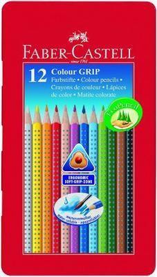 Faber Castell Grip 2001 Kuru Boya 12 Renk 1/1 Metal KutuFaber Castell Grip 2001 Kuru Boya 12 Renk 1/1 Metal Kutu - Kırtasiyem.netKuru Boyalar