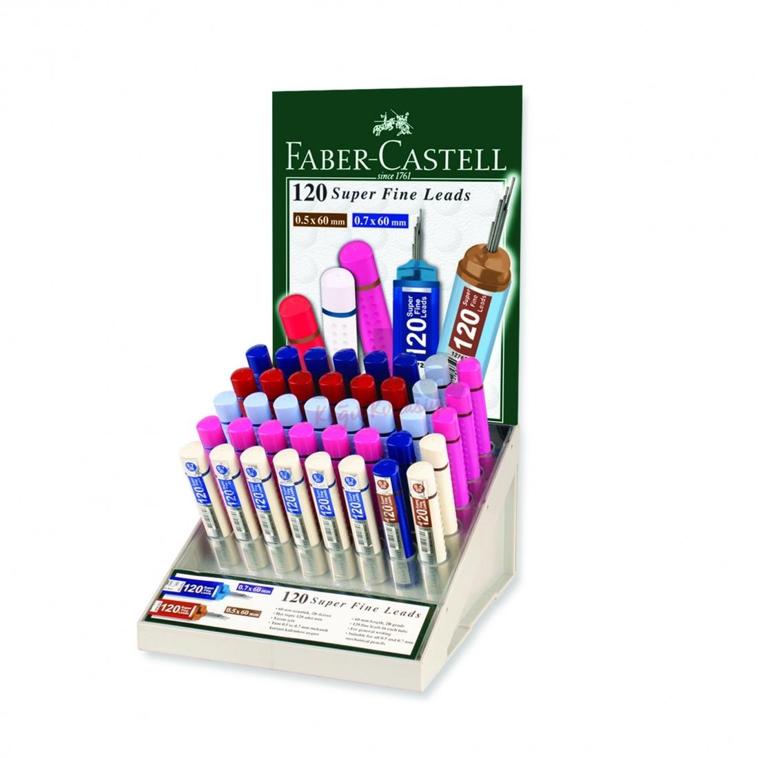 Faber Castell Grip Min 60 Mm 1 adet Tezgahüstü 84 Lü StandFaber Castell Grip Min 60 Mm 1 adet Tezgahüstü 84 Lü Stand - Kirtasiyem.netKalem Uçları ( Min )