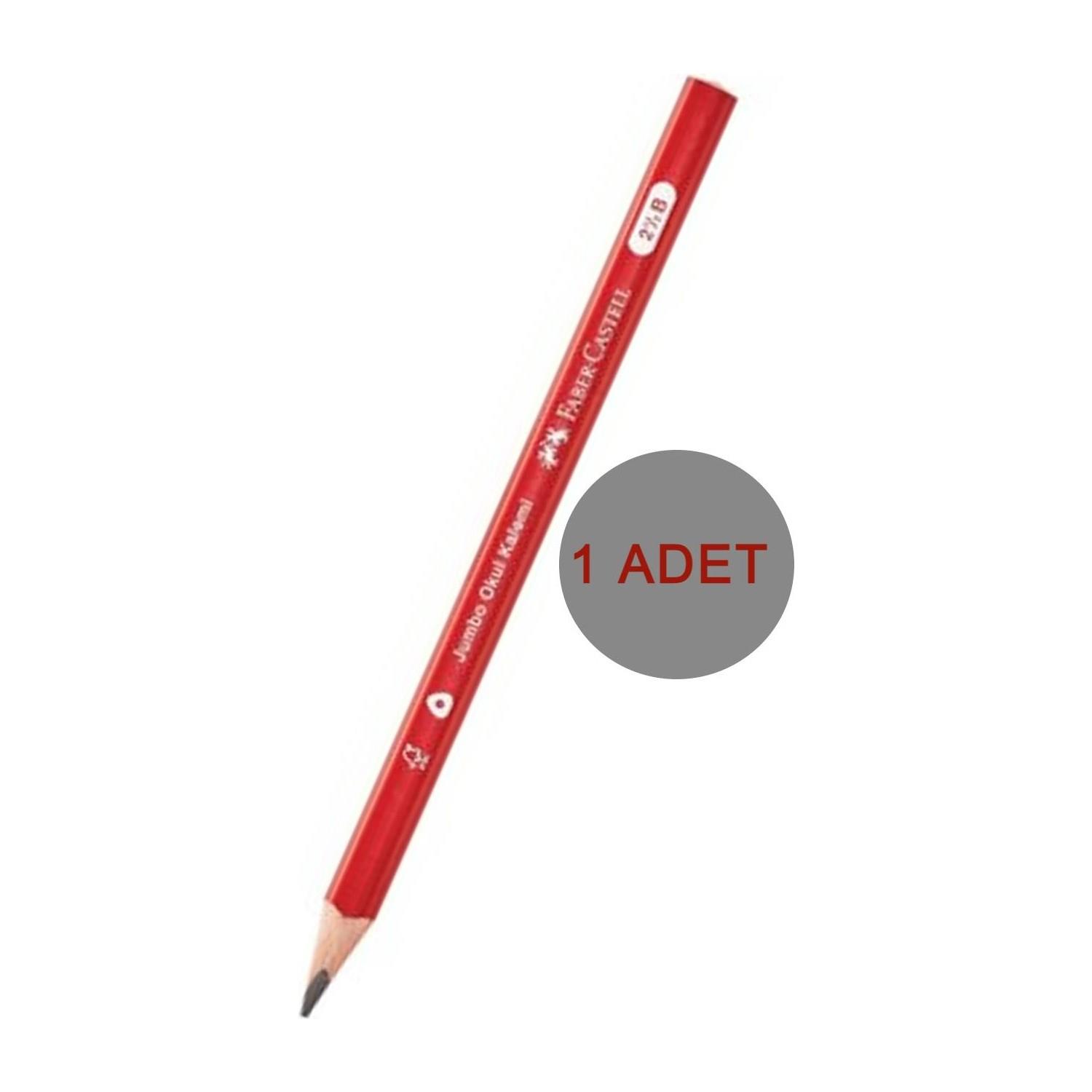 Faber Castell Jumbo Okul Kalemi 2.5B_48 (1 ADET)Faber Castell Jumbo Okul Kalemi 2.5B *48 - Kirtasiyem.netKurşun Kalemler