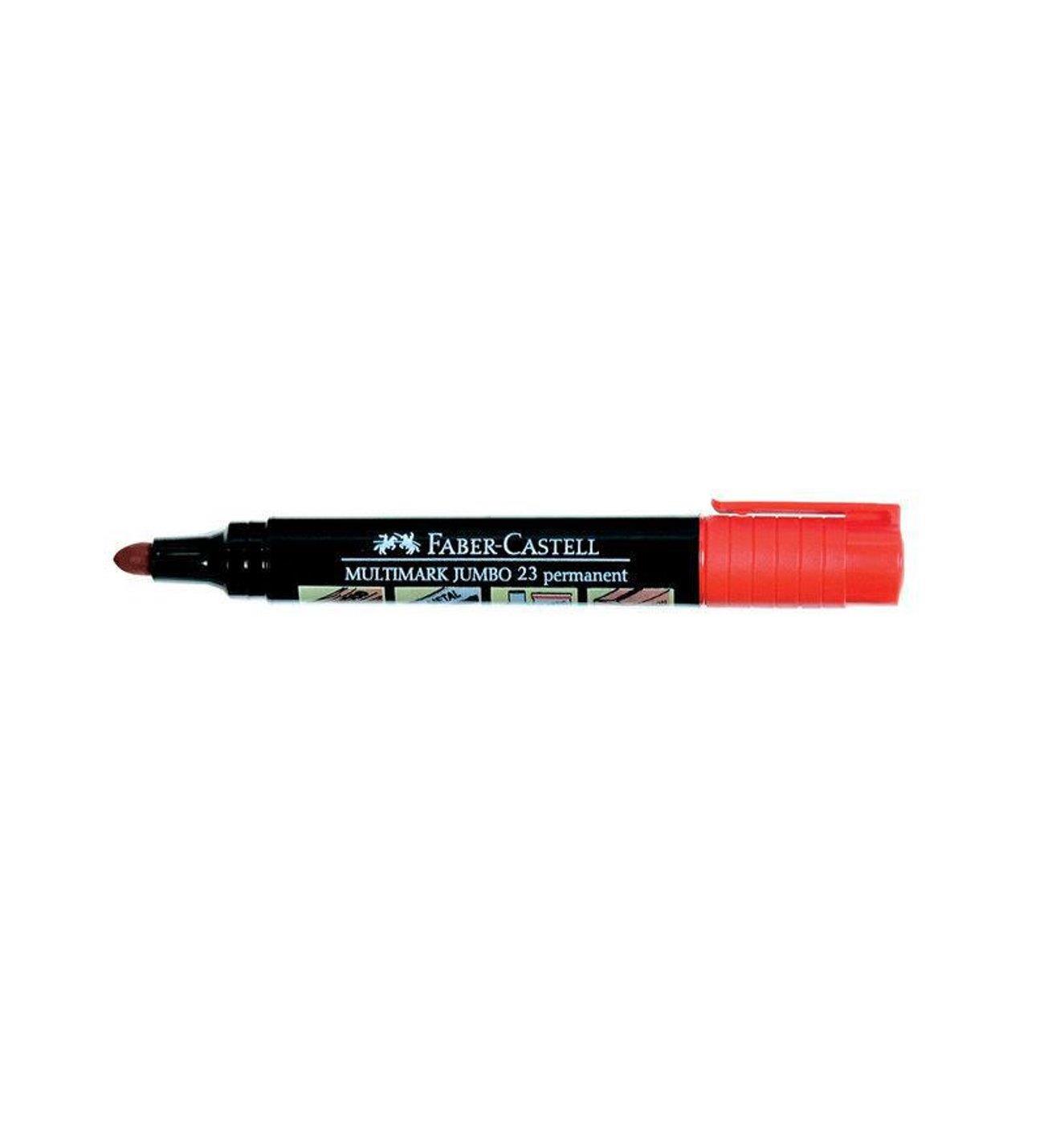 Faber Castell Jumbo Permanent Markör 23 KırmızıFaber Castell Jumbo Permanent Markör 23 Kırmızı - Kirtasiyem.netMarkörler