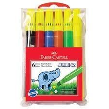 Faber Castell Keçeli Boya Kalemi Jumbo 47 6 LıFaber Castell Keçeli Boya Kalemi Jumbo 47 6 Lı - Kırtasiyem.netKeçeli Kalemler