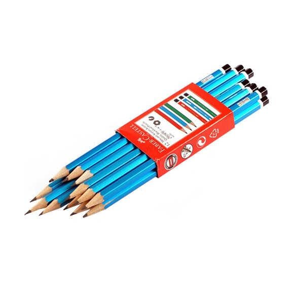 Faber Castell Köşeli Kurşun Kalem 12 LiFaber Castell Köşeli Kurşun Kalem 12 Li - Kirtasiyem.netKurşun Kalemler