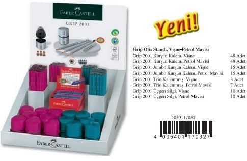 Faber Castell Kurşun Kalem Grip Ofis Std.Vişne-Petrol MavisiFaber Castell Kurşun Kalem Grip Ofis Std.Vişne-Petrol Mavisi - Kirtasiyem.netKurşun Kalemler