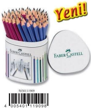 Faber Castell Kurşun Kalem Jumbo Grip 2001 Vişne-Mavi 72 Li TenekeFaber Castell Kurşun Kalem Jumbo Grip 2001 Vişne-Mavi 72 Li Teneke - Kirtasiyem.netKurşun Kalemler