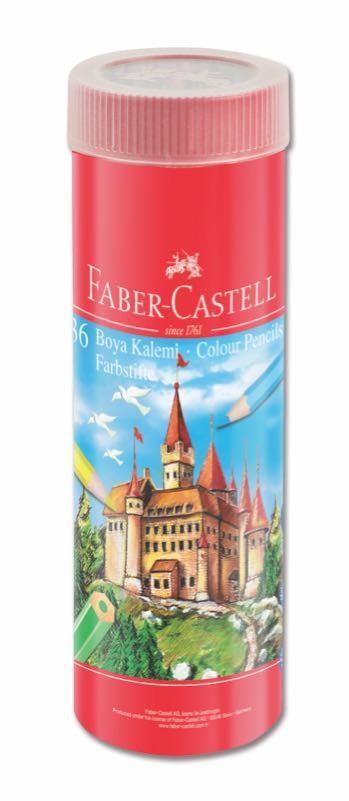 Faber Castell Kuru Boya 36 Renk 1/1 Teneke Tüp Faber Castell Kuru Boya 36 Renk 1/1 Teneke Tüp  - Kırtasiyem.netKuru Boyalar