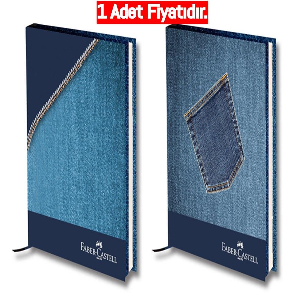 Faber Castell Lüx Ciltli Defter A5 Jean Çizgili/ Çizgisiz * (1 Adet)Faber Castell Lüx Ciltli Defter A5 Jean Çizgili/ Çizgisiz * - Kirtasiyem.netSert Kapak Defterler