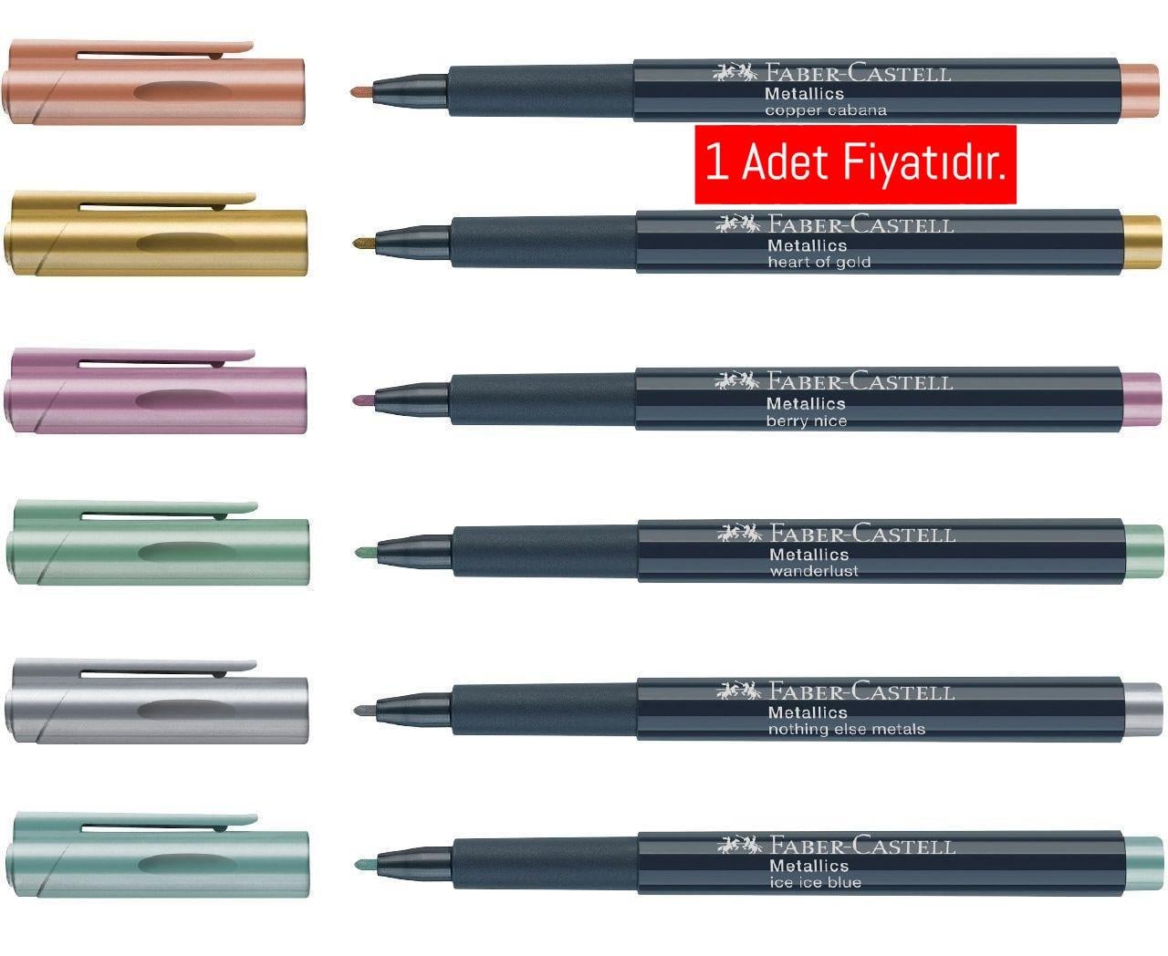 Faber Castell Metalik Markör (1 Adet)KarışıkFaber Castell Metalik Markör (1 Adet) - Kirtasiyem.netParmanent Ve Markörler