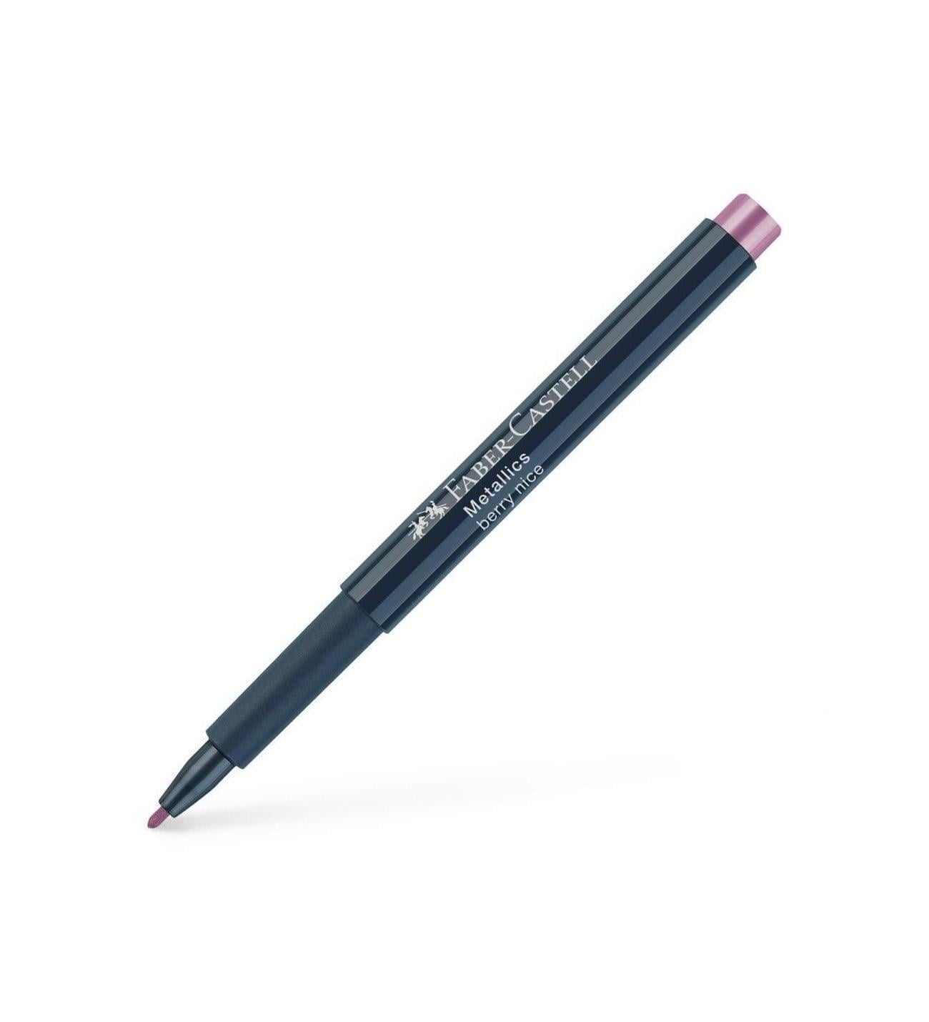 Faber Castell Metalik Markör BöğürtlenFaber Castell Metalik Markör Böğürtlen - Kirtasiyem.netParmanent Ve Markörler