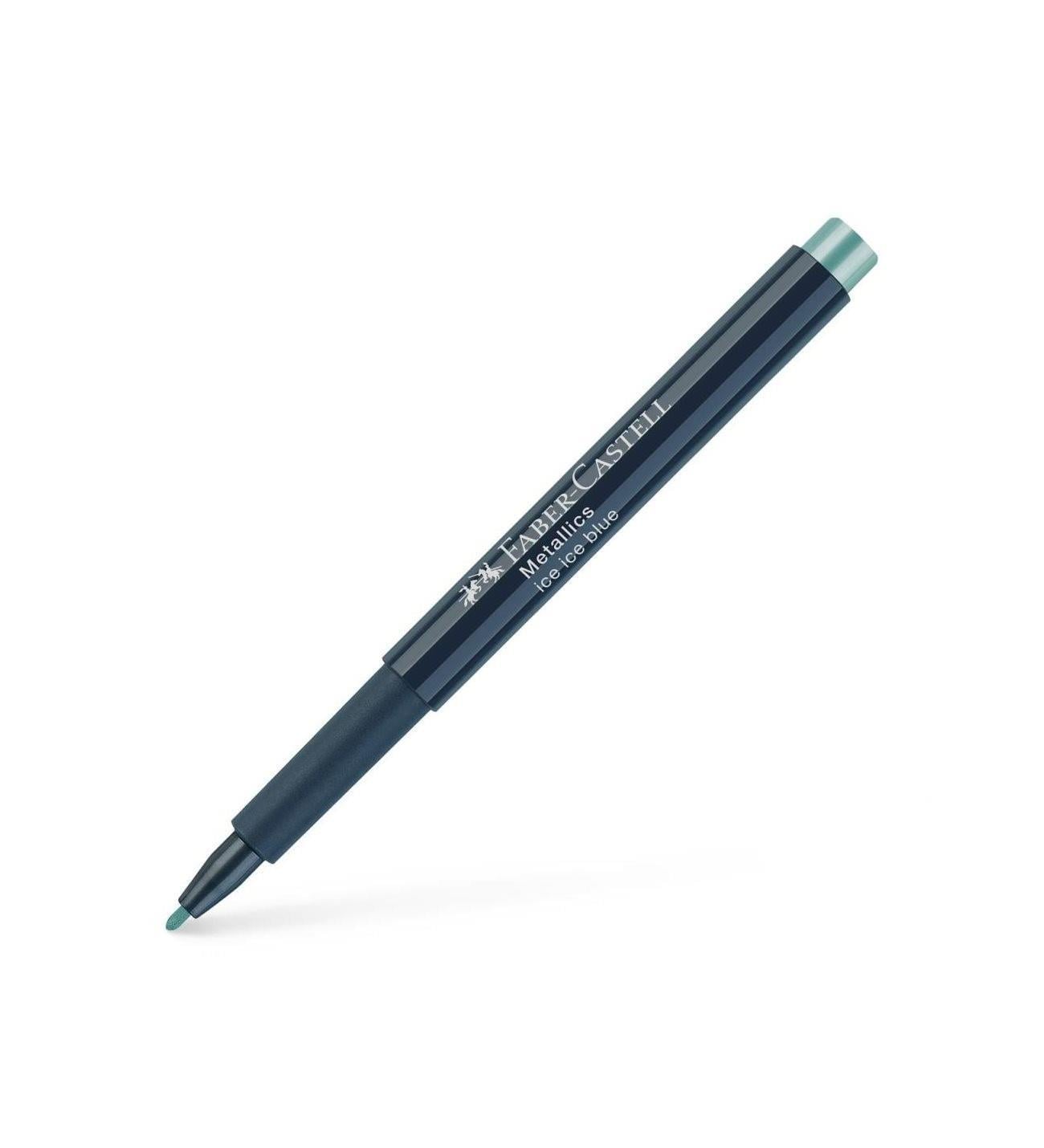 Faber Castell Metalik Markör Buz MavisiFaber Castell Metalik Markör Buz Mavisi - Kirtasiyem.netParmanent Ve Markörler