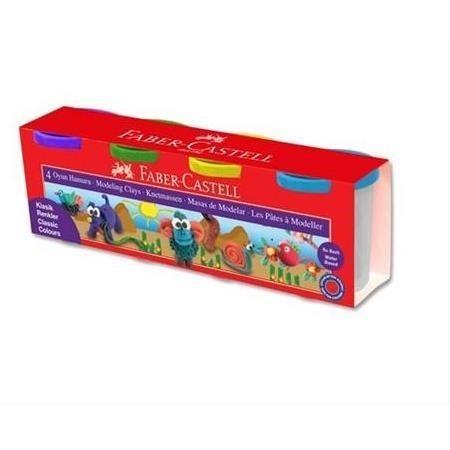 Faber Castell Oyun Hamuru 4 Klasik RenkFaber Castell Oyun Hamuru 4 Klasik Renk - Kirtasiyem.netOyun Hamurları