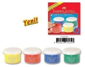 Faber Castell Parmak Boyası 4 Lü 45 MlFaber Castell Parmak Boyası 4 Lü 45 Ml - Kırtasiyem.netParmak Boyalar