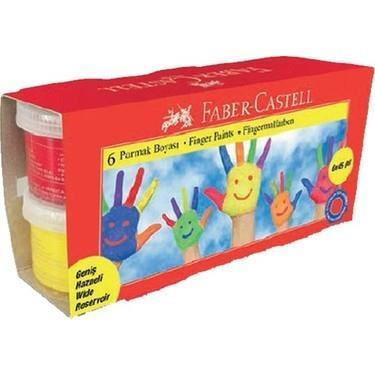 Faber Castell Parmak Boyası 6 Lı 45 MlFaber Castell Parmak Boyası 6 Lı 45 Ml - Kırtasiyem.netParmak Boyalar