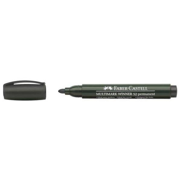 Faber Castell Parmanent Marker 52 SiyahFaber Castell Parmanent Marker 52 Siyah - Kirtasiyem.netMarkörler