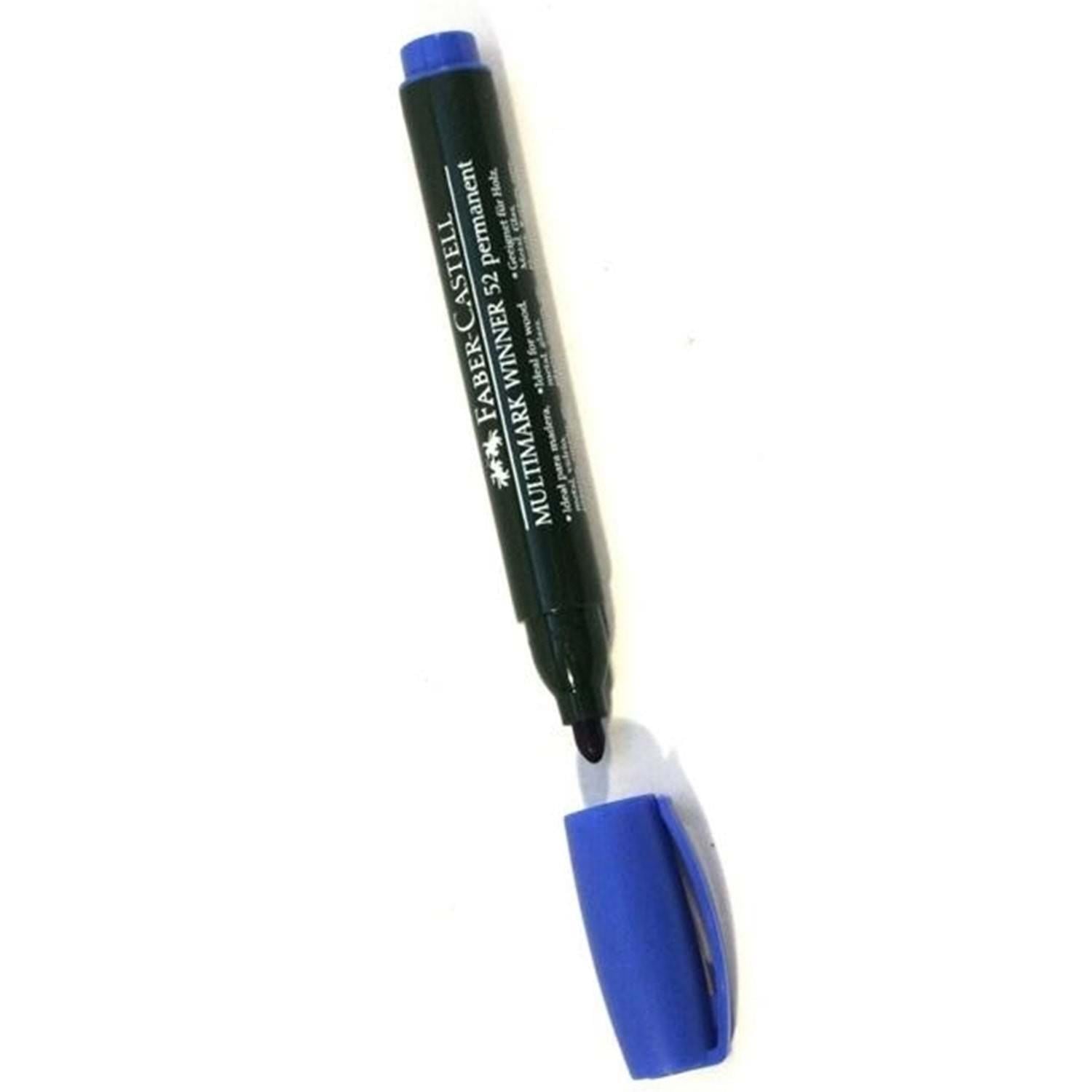 Faber Castell Parmanent Markör 52 Mavi *12Faber Castell Parmanent Markör 52 Mavi *12 - Kirtasiyem.netMarkörler