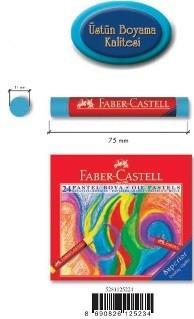 Faber Castell Pastel Boya 24 Renk Lüx Büyük Boy 862Faber Castell Pastel Boya 24 Renk Lüx Büyük Boy 862 - Kırtasiyem.netPastel Boyalar