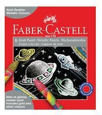 Faber Castell Pastel Boya 6 Renk SimliFaber Castell Pastel Boya 6 Renk Simli - Kırtasiyem.netPastel Boyalar