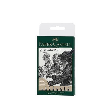 Faber Castell Pitt Artist Pen 8'li c 199 (2022)Faber Castell Pitt Artist Pen 8'li c 199 (2022) - Kirtasiyem.net