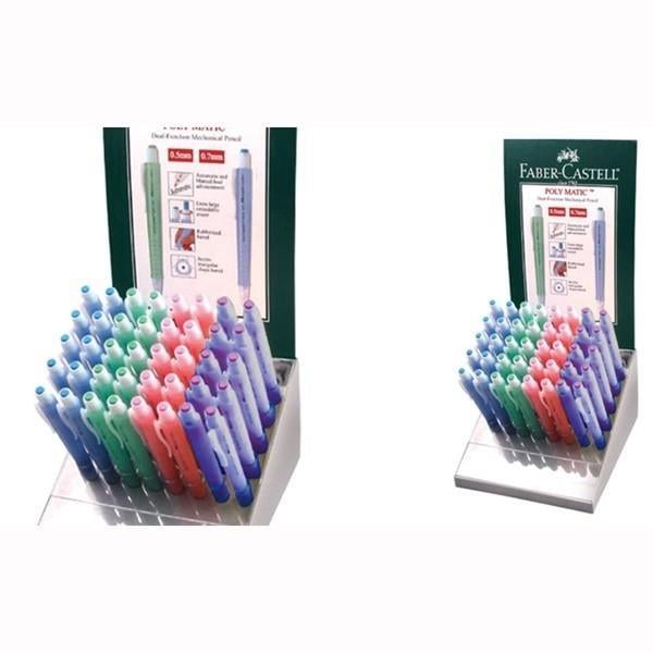 Faber Castell Poly Matic Versatil Kalem Standı 40 Lı 2311-2312Faber Castell Poly Matic Versatil Kalem Standı 40 Lı 2311-2312 - Kirtasiyem.netVersatil ( Uçlu ) Kalemler