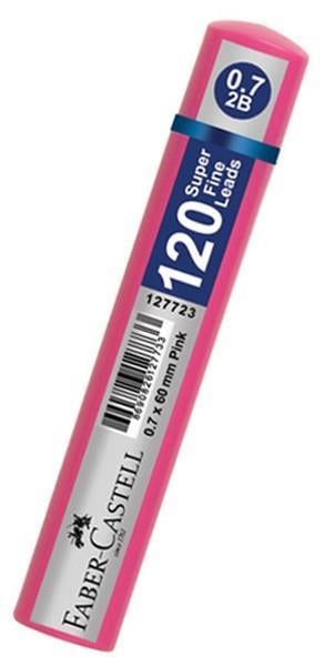 Faber Castell Renkli Tüp Min 2B, 0.7 (60 Mm), PembeFaber Castell Renkli Tüp Min 2B, 0.7 (60 Mm), Pembe - Kirtasiyem.netKalem Uçları ( Min )