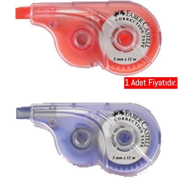 Faber Castell Şerit Daksil 5 Mx12 Mm (1 Adet)Faber Castell Şerit Daksil 5 Mx12 Mm - Kirtasiyem.netŞerit Siliciler