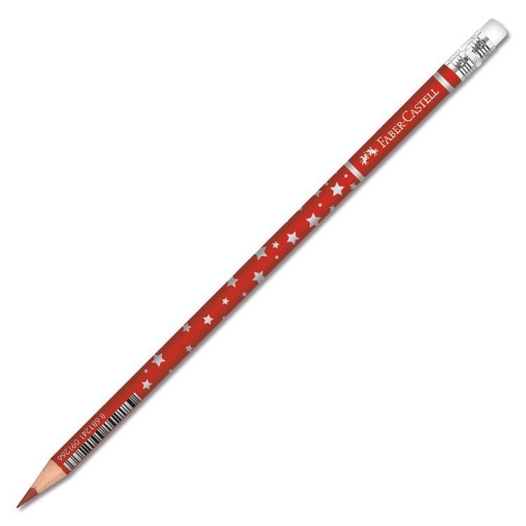 Faber Castell Silgili Başlık Kalemi Yıldız Kırmızı   (1 ADET)Faber Castell Silgili Başlık Kalemi Yıldız Kırmızı - Kirtasiyem.netKopya Kalemleri
