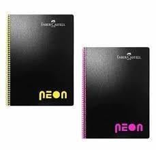 Faber Castell Spiralli Defter A4 Pp Kapak Neon 100 Yaprak ÇizgiliFaber Castell Spiralli Defter A4 Pp Kapak Neon 100 Yaprak Çizgili - Kirtasiyem.netSpiralli Plastik Kapak Defterler