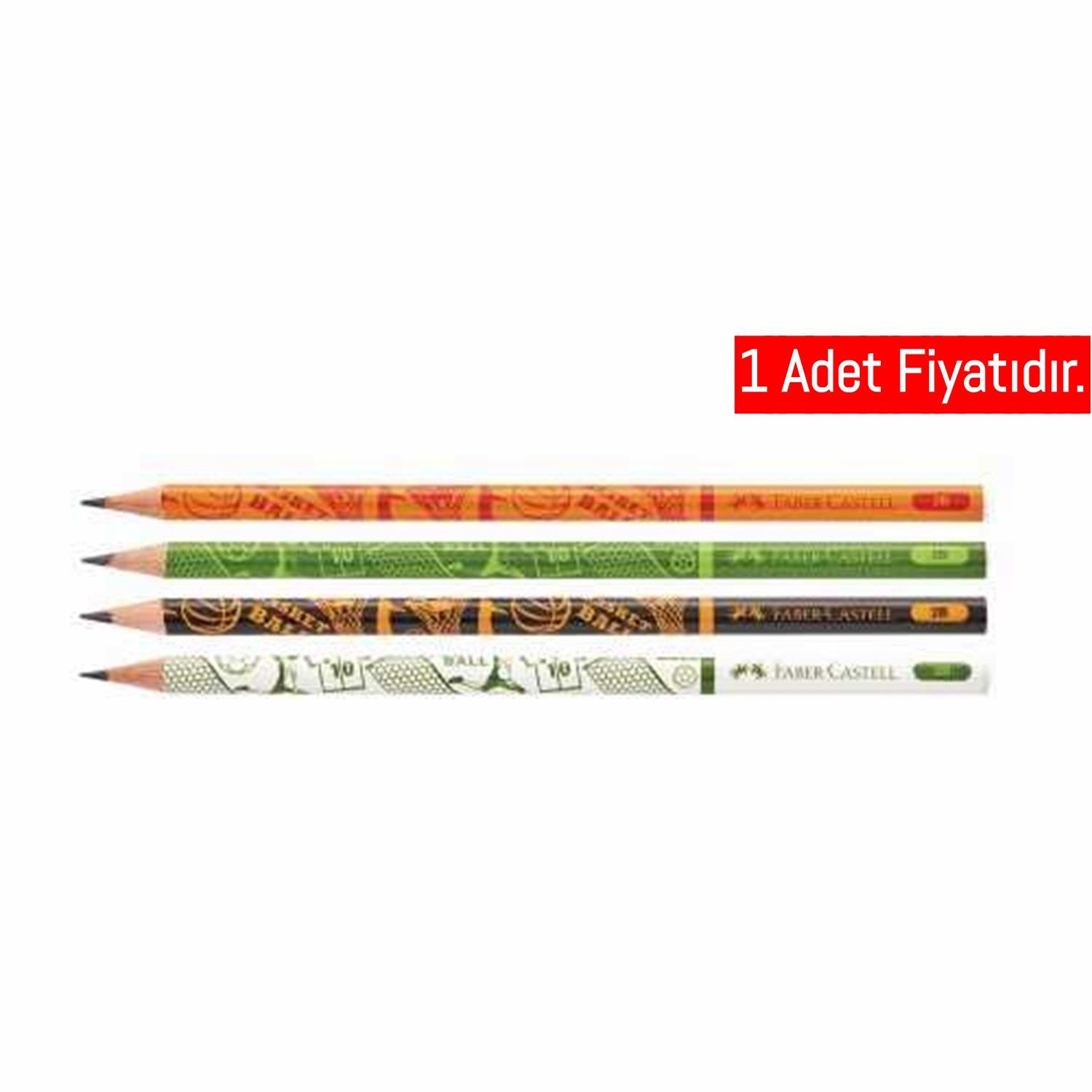Faber Castell Spor Kurşun Kalem 2B _72  (1 Adet)Faber Castell Spor Kurşun Kalem 2B *72 (FSC) - Kirtasiyem.netKurşun Kalemler