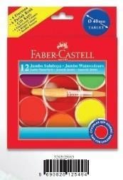 Faber Castell Sulu Boya 12 Renk Ufo Jumbo 40 MmFaber Castell Sulu Boya 12 Renk Ufo Jumbo 40 Mm - Kırtasiyem.netSulu Boyalar