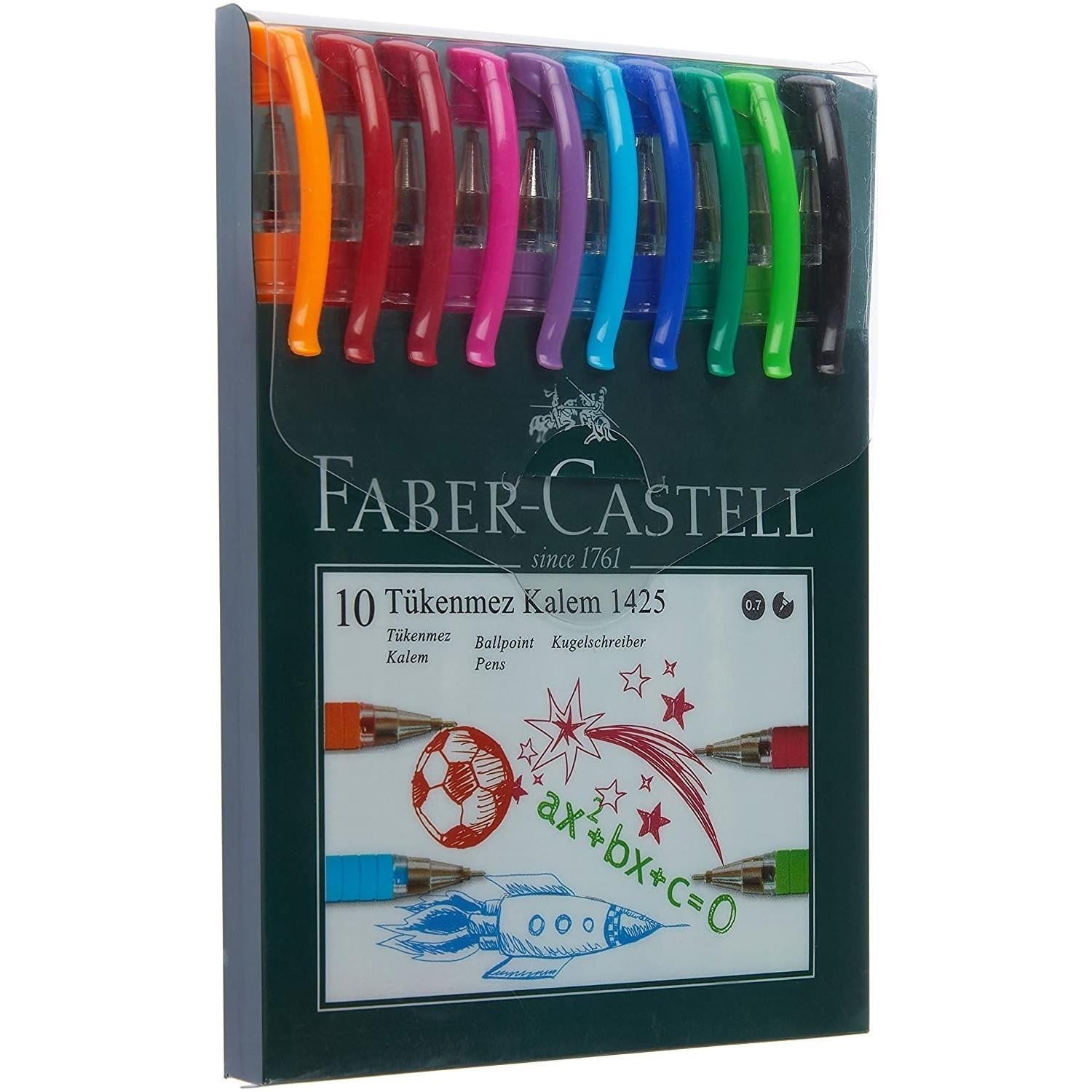 Faber Castell Tükenmez Kalem Ailesi 1425 10 LuFaber Castell Tükenmez Kalem Ailesi 1425 10 Lu - Kirtasiyem.netTükenmez Kalemler