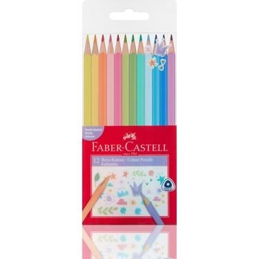 Faber Castell Üçgen Boya K. 12 Pastel Renk, (FSC)Faber Castell Üçgen Boya K. 12 Pastel Renk, (FSC) - Kırtasiyem.netKuru Boyalar