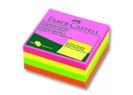 Faber Castell Yapışkanlı Not Kağıdı Fosforlu 75 X 75 4 Renk KüpFaber Castell Yapışkanlı Not Kağıdı Fosforlu 75 X 75 4 Renk Küp - Kirtasiyem.netYapışkanlı Not Kağıtları