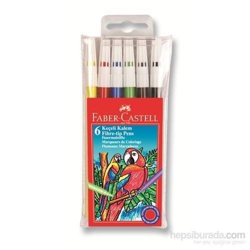 Faber Castell Yıkanabilir Keçeli Boya Kalemi 6 Lı Faber Castell Yıkanabilir Keçeli Boya Kalemi 6 Lı  - Kırtasiyem.netKeçeli Kalemler