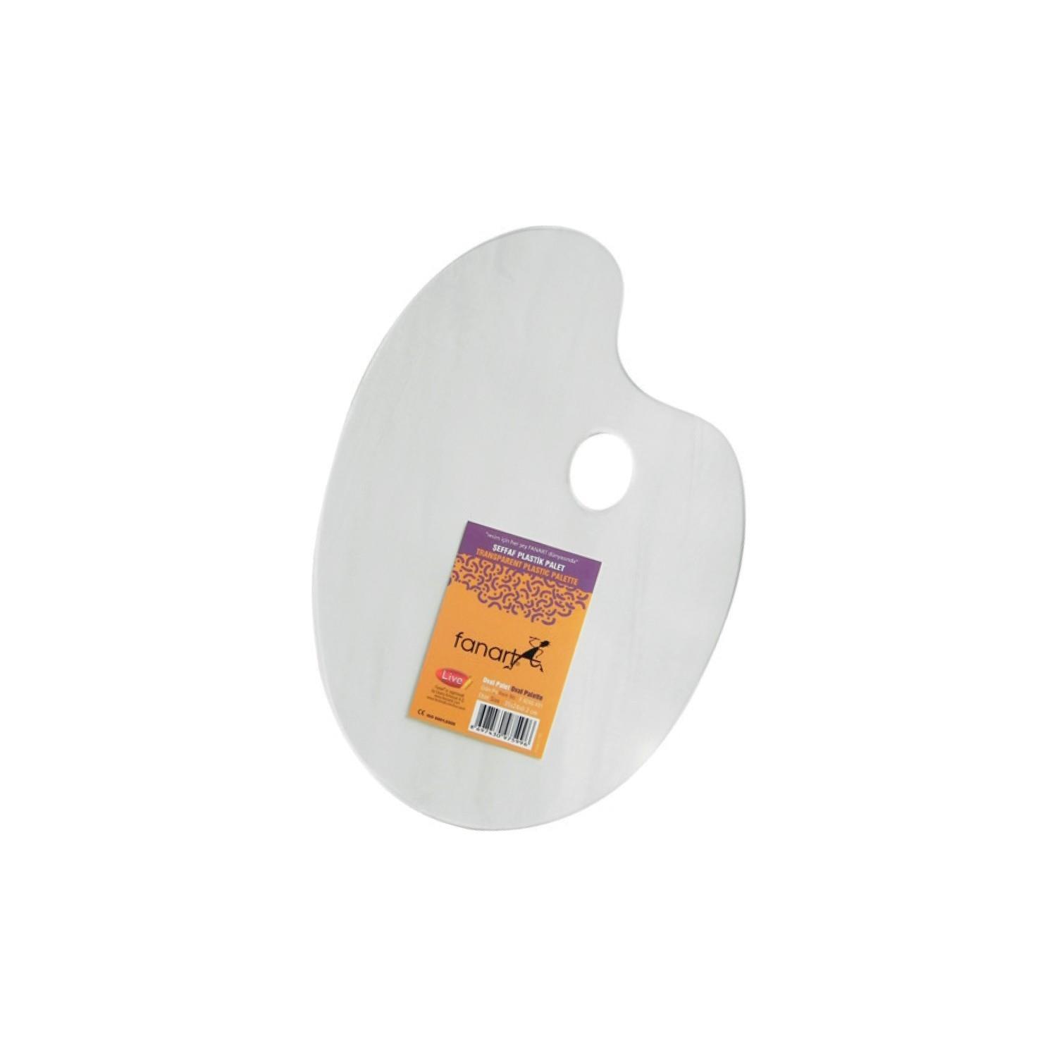 Fanart Academy Akrilik Oval Palet 24X34X0,3CmFanart Academy Akrilik Oval Palet 24X34X0,3Cm - Kırtasiyem.netPaletler
