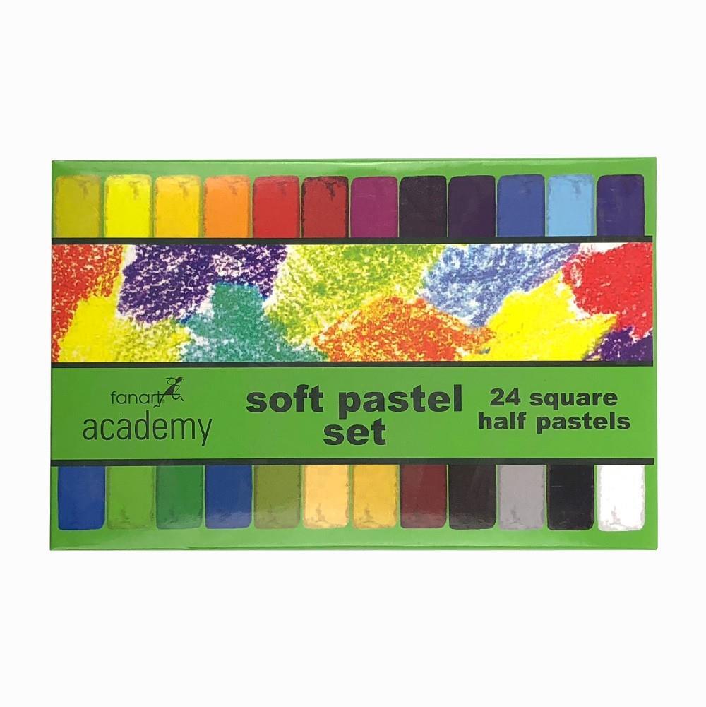 Fanart Academy Toz Pastel Seti 24Lü (Yarım Pastel)Fanart Academy Toz Pastel Seti 24Lü (Yarım Pastel) - Kırtasiyem.netToz Pastel Boyalar