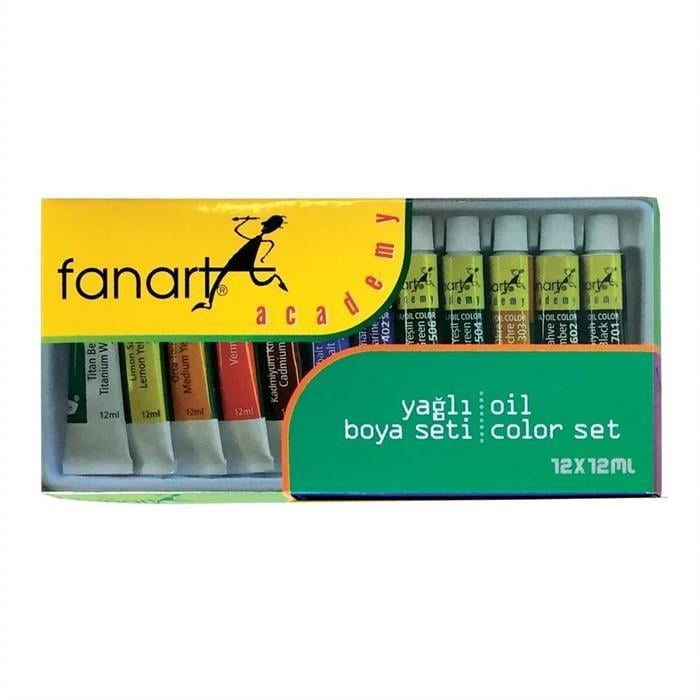 Fanart Yağlı Boya 12Ml 12.LiFanart Yağlı Boya 12Ml 12.Li - Kırtasiyem.netYağlı Boyalar